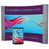 View Image 1 of 1 of Standard 10-foot Pop-Up Floor Display - Full Colour
