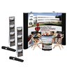 View Image 1 of 1 of Standard 10' Pop-Up Floor Display - Full Colour - Kit