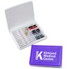 View Image 1 of 3 of Traveler Pre-Threaded Sewing Kit - Translucent - Closeout