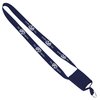 View Image 1 of 2 of 3/4" Polyester Cell Phone Lanyard