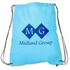 View Image 1 of 2 of Two-Tone Non-Woven Knapsack - Closeout