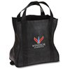 View Image 1 of 1 of Folding Non-Woven Tote Bag - Maze Pattern - Full Colour