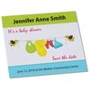 View Image 1 of 1 of Save the Date Magnet - Baby Clothes