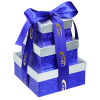 View Image 1 of 3 of Prestige Collection Treat Tower - Sweet n' Savory - Royal