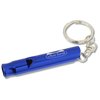 View Image 1 of 1 of Metal Whistle Key Ring - 24 hr
