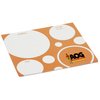 View Image 1 of 3 of Bic Note Paper Mouse Pad - Bubbles