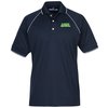 View Image 1 of 1 of Raglan Sleeve Polo with Piping - Men's