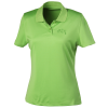 View Image 1 of 2 of Vansport Omega Solid Mesh Tech Polo - Ladies' - Laser Etched