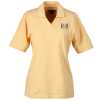 View Image 1 of 2 of Superblend Johnny Collar Pique Polo- Ladies'