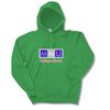View Image 1 of 4 of Gildan 50/50 Adult Hooded Sweatshirt- Applique Twill- Colour