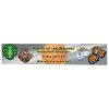 View Image 1 of 1 of Value Outdoor Banner - 2 feet x 10 feet