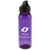 View Image 1 of 4 of Poly-Pure Outdoor Bottle with Crest Lid - 24 oz.