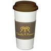 View Image 1 of 4 of Mighty Mug with Sleeve - White - 24 hr