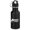 View Image 1 of 3 of Wide Mouth Matte Stainless Sport Bottle - 16 oz. - 24 hr