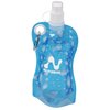 View Image 1 of 4 of Folding Water Bottle - Water Drop - 13.5 oz.