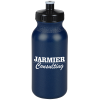 View Image 1 of 1 of Value Sport Bottle with Push Pull Lid - 20 oz - Metallic