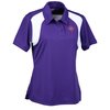 View Image 1 of 2 of Extreme Performance Colour-Block Textured Polo - Ladies'