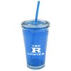 View Image 1 of 2 of Cool Gear Chiller Tumbler with Straw - 20 oz.