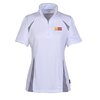 View Image 1 of 3 of Vansport Body Mapped Blocked Polo - Ladies' - Closeout