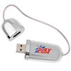 View Image 1 of 3 of Duo USB Drive with Hub - 1GB