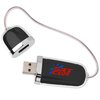 View Image 1 of 3 of Duo USB Drive with Hub - 4GB