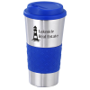 View Image 1 of 2 of Grip and Go Stainless Tumbler - 16 oz.