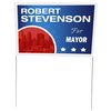 View Image 1 of 1 of Plastic Sheeting Yard Sign - 16" x 24"