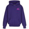 View Image 1 of 3 of Gildan 50/50 Youth Hooded Sweatshirt - Embroidered