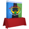 View Image 1 of 1 of Splash Curved Tabletop Display - 5 feet - Wrap Graphics
