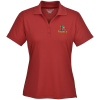 View Image 1 of 3 of Moreno Textured Micro Polo - Ladies' - Embroidered