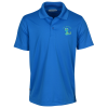 View Image 1 of 3 of Moreno Textured Micro Polo - Youth - Embroidered
