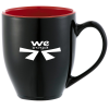 View Image 1 of 1 of Zapata Bistro Ceramic Mug - 14 oz - Black