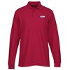 View Image 1 of 2 of Soft Touch Pique LS Sport Shirt - Men's