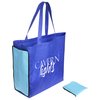 View Image 1 of 2 of Shop N' Zip Foldable Tote Bag