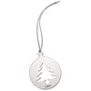 View Image 1 of 1 of Metal Cut-Out Ornament - Tree
