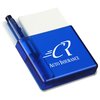 View Image 1 of 2 of Car Vent Note Pad with Pen - Translucent - Closeout