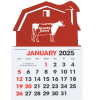 View Image 1 of 2 of Stick Up Calendar - Barn