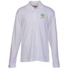 View Image 1 of 3 of Brecon Long Sleeve Moisture Wicking Polo - Men's