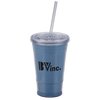 View Image 1 of 2 of Glitter Tumbler with Straw - 16 oz.