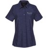 View Image 1 of 3 of Barcode Performance Stretch Polo - Ladies'