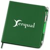 View Image 1 of 2 of Savvy Slim Notebook with Pen - Closeout