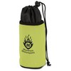 View Image 1 of 4 of Neoprene Bottle Holder with Carabiner - Closeout