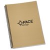 View Image 1 of 2 of Spiral Matte Laminated Notebook - 10" x 7" - Closeout