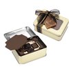 View Image 1 of 2 of Milk Chocolate Box with Chocolate Bites - Small