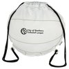 View Image 1 of 2 of Game Time! Volleyball Drawstring Backpack