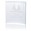 View Image 1 of 1 of Scroll Jade Glass Award - 7"
