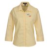 View Image 1 of 2 of McGregor EZ-Care 3/4 Sleeve Twill Shirt - Ladies' - Closeout
