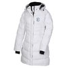 View Image 1 of 3 of Balkan Insulated Quilted Long Jacket - Ladies' - Closeout
