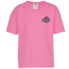 View Image 1 of 3 of Fruit of the Loom Heavy Cotton T-Shirt - Youth - Embroidered - Colours