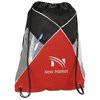 View Image 1 of 2 of Cross Check Drawstring Backpack - Closeout
